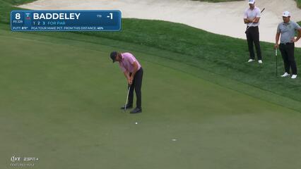 Aaron Baddeley | Round 1 | 8th hole | Shot 4 | 2025 Valspar