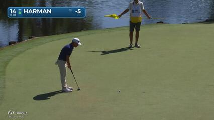 Brian Harman | Round 1 | 14th hole | Shot 3 | 2025 RBC Heritage