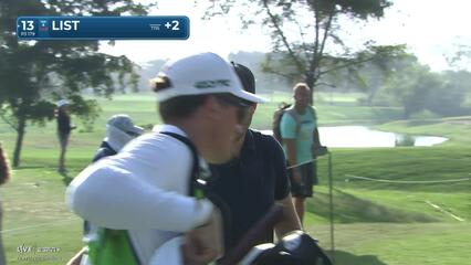 Luke List | Round 2 | 13th hole | Shot 1 | 2025 Mexico Open