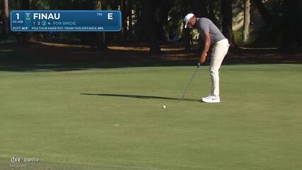 Tony Finau | Round 3 | 1st hole | Shot 3 | 2025 RBC Heritage