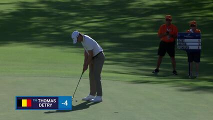 Thomas Detry | Round 2 | 4th hole | Shot 3 | 2025 Sony Open