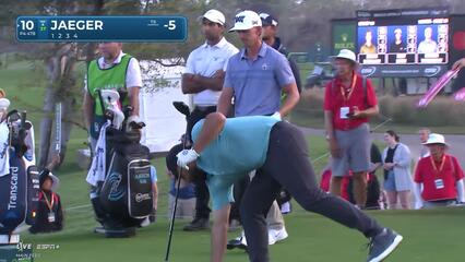 Stephan Jaeger | Round 2 | 10th hole | Shot 1 | 2025 Mexico Open