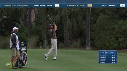 Andrew Novak | Round 1 | 10th hole | Shot 3 | 2026 THE PLAYERS