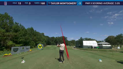 Taylor Montgomery | Round 2 | 13th hole | Shot 1 | 2025 Sanderson Farms