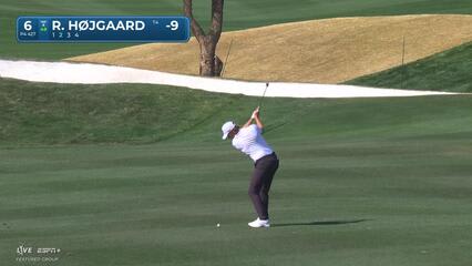 Rasmus Højgaard | Round 3 | 6th hole | Shot 2 | 2025 WM Phoenix Open