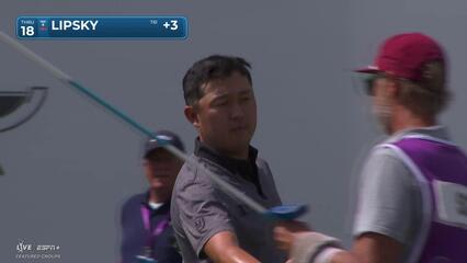 David Lipsky | Round 4 | 18th hole | Shot 4 | 2025 Valspar