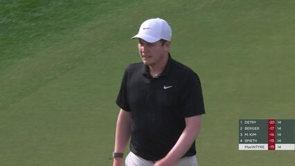 Robert MacIntyre | Round 4 | 15th hole | Shot 5 | 2025 WM Phoenix Open
