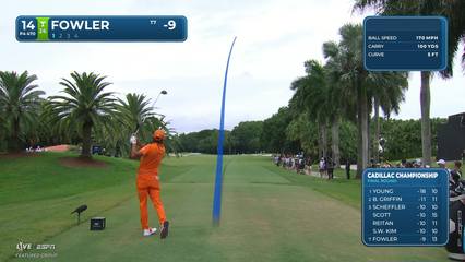 Rickie Fowler | Round 4 | 14th hole | Shot 1 | 2026 Cadillac