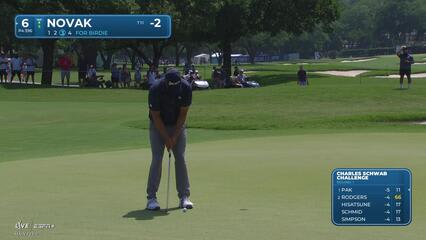 Andrew Novak | Round 1 | 6th hole | Shot 3 | 2025 Charles Schwab