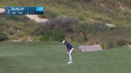 Nick Dunlap | Round 3 | 5th hole | Shot 2 | 2025 World Wide Technology