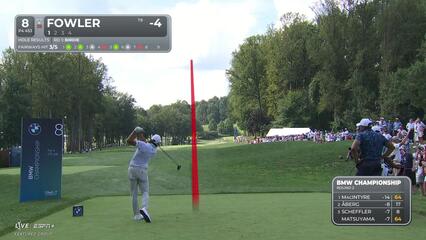 Rickie Fowler | Round 2 | 8th hole | Shot 1 | 2025 BMW Championship