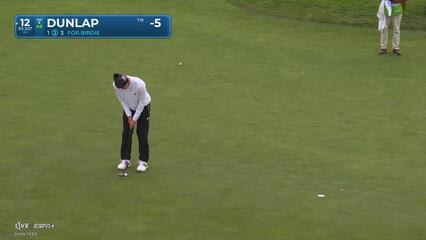 Nick Dunlap | Round 2 | 12th hole | Shot 2 | 2025 AT&T Pebble Beach