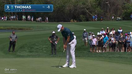 Justin Thomas | Round 1 | 3rd hole | Shot 5 | 2025 Valspar