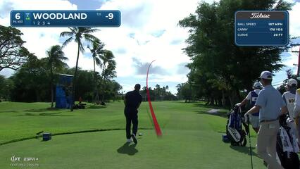 Gary Woodland | Round 4 | 6th hole | Shot 1 | 2025 Sony Open