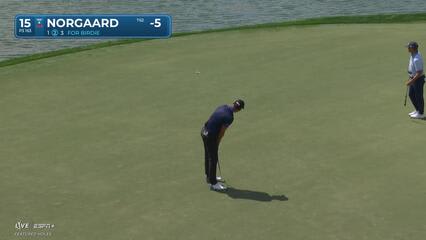 Niklas Norgaard | Round 3 | 15th hole | Shot 2 | 2025 Cognizant Classic