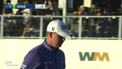 Tom Hoge | 2022 WM Phoenix Open | Round 2 | 17th hole | Shot 3