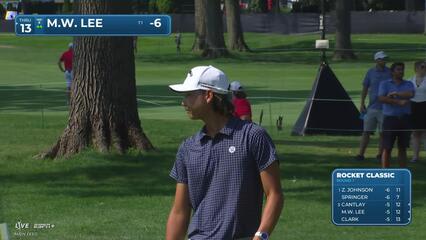 Min Woo Lee | Round 1 | 4th hole | Shot 4 | 2025 Rocket Classic
