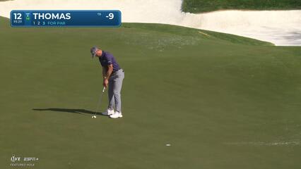 Justin Thomas | Round 3 | 12th hole | Shot 4 | 2025 WM Phoenix Open