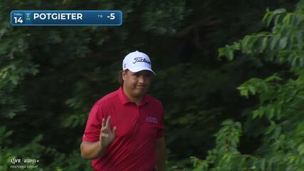 Aldrich Potgieter | Round 1 | 14th hole | Shot 2 | 2025 John Deere