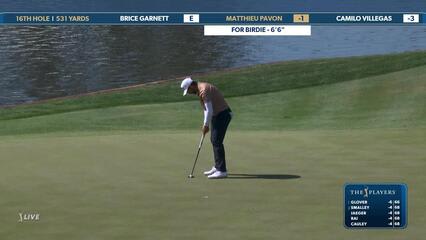 Matthieu Pavon | Round 1 | 16th hole | Shot 4 | 2025 THE PLAYERS