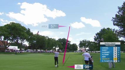 Philip Knowles | Round 3 | 2nd hole | Shot 2 | 2025 Rocket Classic