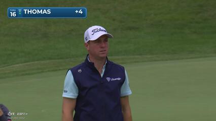 Justin Thomas | Round 3 | 16th hole | Shot 3 | 2025 the Memorial