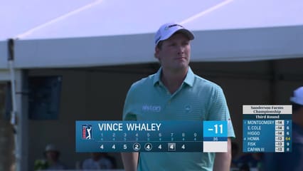 Vince Whaley | Round 3 | 8th hole | Shot 4 | 2025 Sanderson Farms