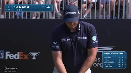 Sepp Straka | Round 1 | 1st hole | Shot 1 | 2025 Genesis Scottish Open