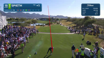 Jordan Spieth | Round 1 | 15th hole | Shot 1 | 2026 WM Phoenix Open