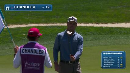 Chandler Phillips | Round 2 | 17th hole | Shot 3 | 2025 Valspar