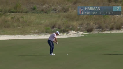 Brian Harman | Round 1 | 15th hole | Shot 2 | 2025 Hero World Challenge