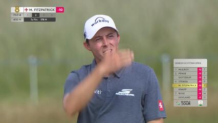 Matt Fitzpatrick | Round 4 | 8th hole | Shot 2 | 2025 Genesis Scottish Open