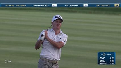 Matt McCarty | Round 2 | 9th hole | Shot 3 | 2025 THE PLAYERS