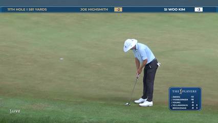 Joe Highsmith | Round 4 | 11th hole | Shot 5 | 2026 THE PLAYERS