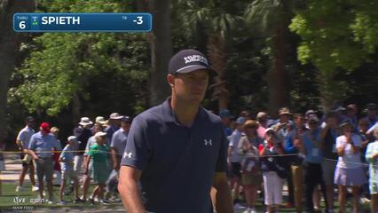 Jordan Spieth | Round 1 | 6th hole | Shot 3 | 2025 RBC Heritage