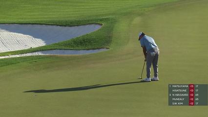 Si Woo Kim | Round 3 | 18th hole | Shot 4 | 2026 WM Phoenix Open