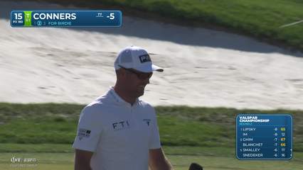 Corey Conners | Round 2 | 15th hole | Shot 3 | 2026 Valspar