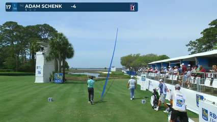 Adam Schenk | Round 3 | 17th hole | Shot 1 | 2026 RBC Heritage