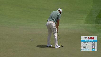 Scottie Scheffler | Round 4 | 3rd hole | Shot 3 | 2025 TOUR Championship