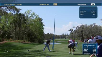 Sungjae Im | Round 3 | 14th hole | Shot 1 | 2025 THE PLAYERS