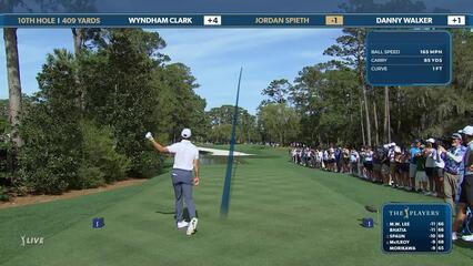 Jordan Spieth | Round 2 | 10th hole | Shot 1 | 2025 THE PLAYERS