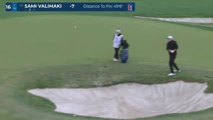 Sami Valimaki | Round 3 | 16th hole | Shot 2 | 2026 Valero