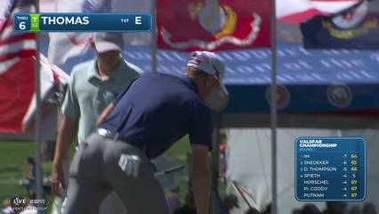 Justin Thomas | Round 1 | 6th hole | Shot 5 | 2026 Valspar