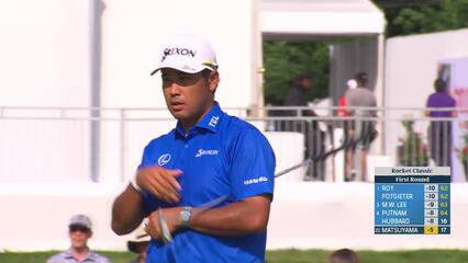 Hideki Matsuyama | Round 1 | 18th hole | Shot 4 | 2025 Rocket Classic