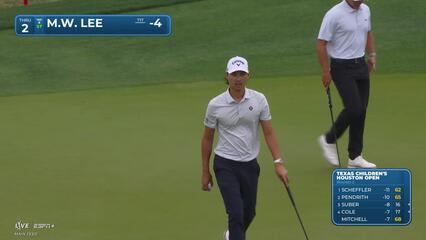 Min Woo Lee | Round 2 | 2nd hole | Shot 2 | 2025 Houston Open