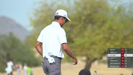 Michael Kim | Round 4 | 15th hole | Shot 4 | 2025 WM Phoenix Open