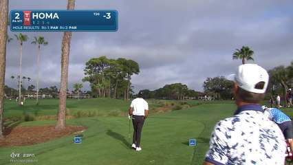Max Homa | Round 3 | 2nd hole | Shot 1 | 2026 Cognizant Classic