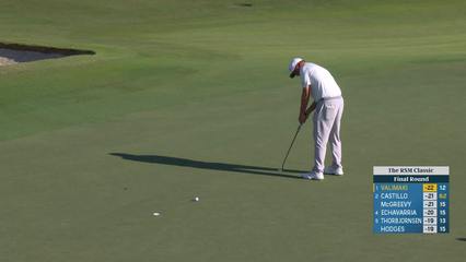 Sami Valimaki | Round 4 | 13th hole | Shot 4 | 2025 The RSM Classic