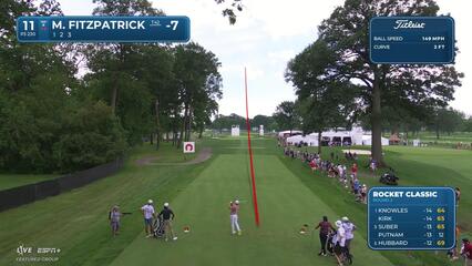 Matt Fitzpatrick | Round 2 | 11th hole | Shot 1 | 2025 Rocket Classic