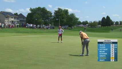 Sam Stevens | Round 4 | 1st hole | Shot 4 | 2025 3M Open